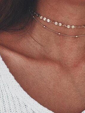 “Sworn Lover” Minimalist Bohemian Choker Necklace